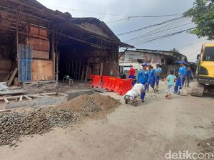 Kendala Bangun Got Antibanjir Pondok Bambu-KBT: Tanah Rawan Longsor