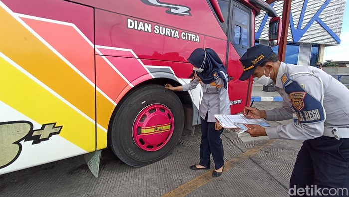 Ramp check di Terminal Patria Blitar