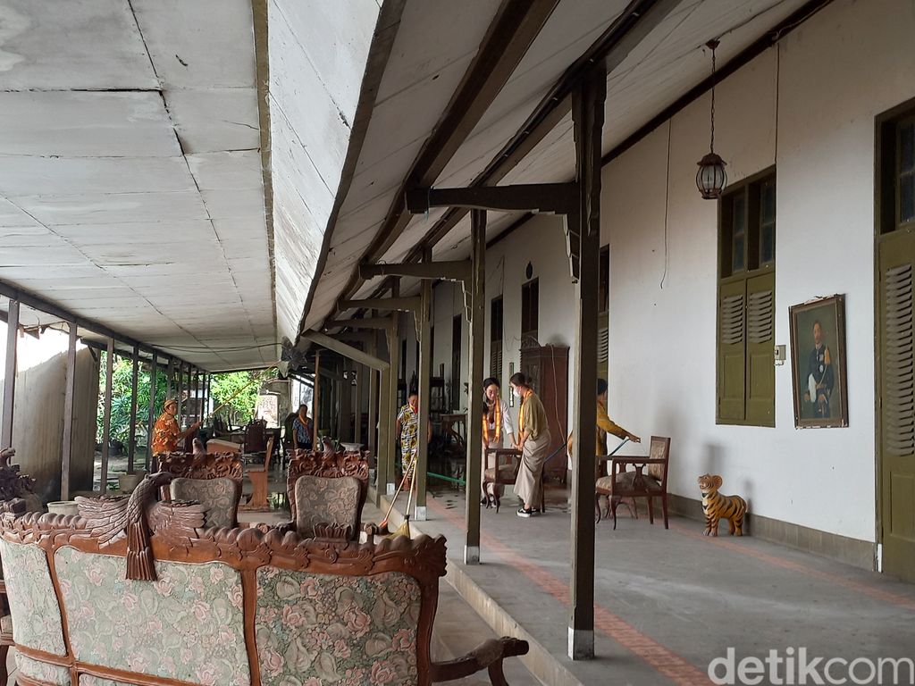 Sasono Putri Keraton Kasunanan Surakarta atau Keraton Solo, Selasa (20/12/2022).