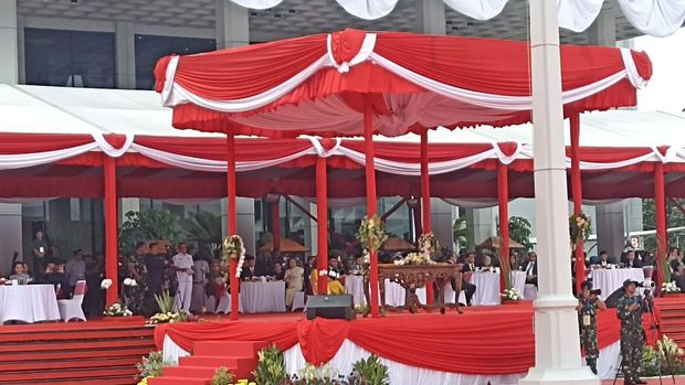 Sertijab Panglima TNI Laksamana Yudo Margono (Wildan/detikcom)