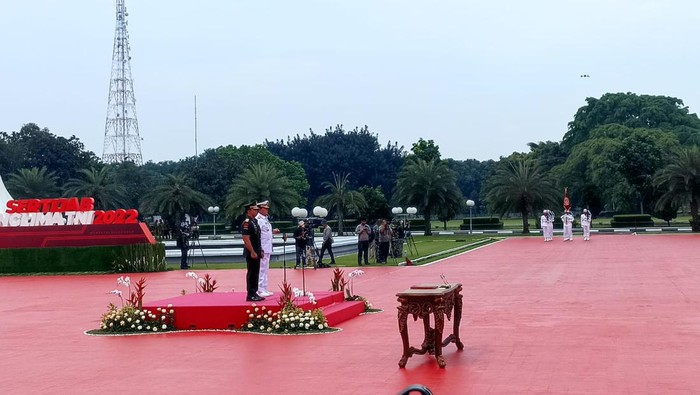 Sertijab Panglima TNI Laksamana Yudo Margono (Wildan/detikcom)