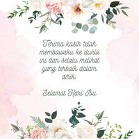 50 Inspirasi Ucapan Hari Ibu Yang Menyentuh Hati Lengkap Dalam Bahasa ...