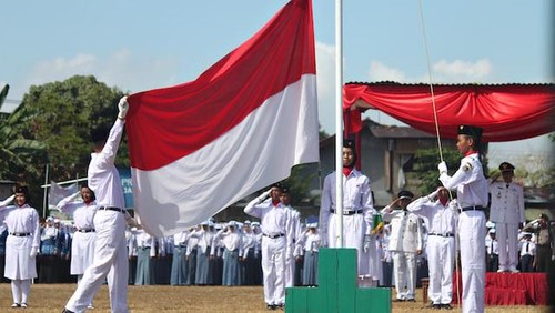 Upacara Bendera.