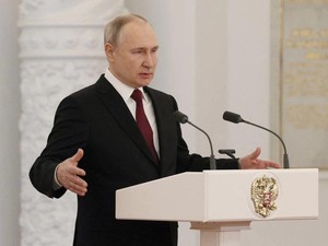 Pidato Kenegaraan, Putin Salahkan Barat Atas Perang di Ukraina!
