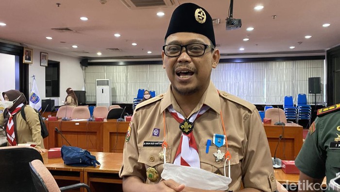 Wakil Wali Kota (Wawalkot) Depok Imam Budi Hartono (Devi Puspitasari/detikcom)