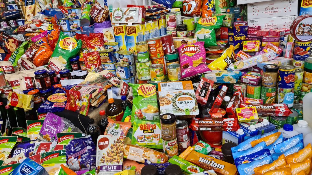 Ilustrasi bucket snack.