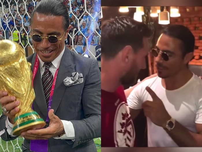 Chef Salt Bae pamer Lionel Messi pernah makan di restorannya