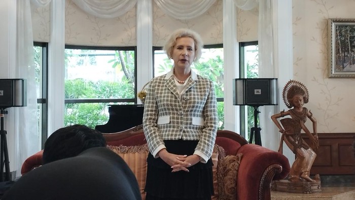 Duta Besar Rusia untuk RI Lyudmila Vorobieva