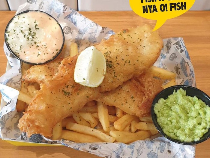 Tempat makan fish and chips di Jakarta