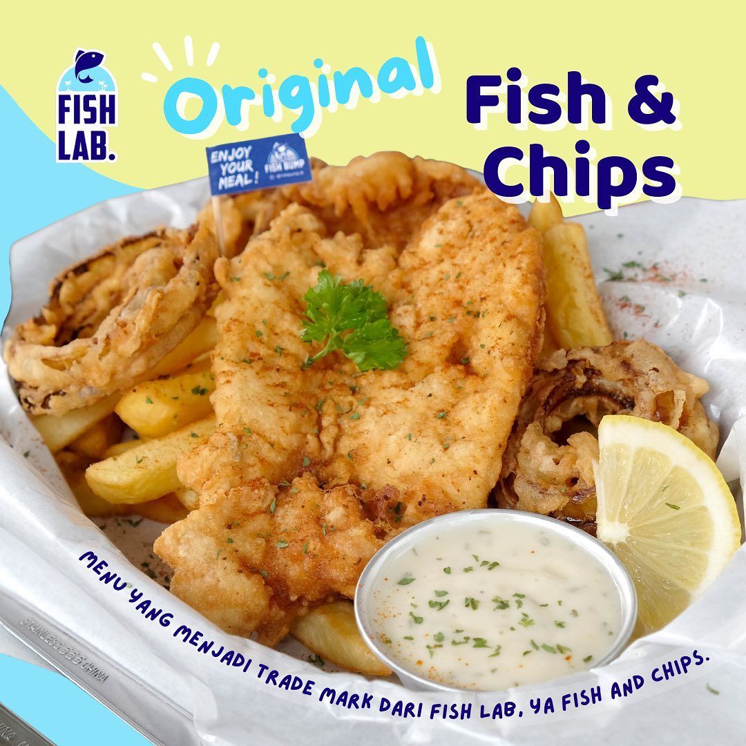 Tempat makan fish and chips di Jakarta