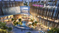 Mal menara Jakarta berlokasi di Jakarta Pusat, tepatnya di depan JIEXPO Kemayoran. Foto: Dok. Menara Jakarta