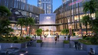 Ini adalah penampakan render desain mal Menara Jakarta. Cushmand & Wakefield menyatakan mal ini adalah 1 dari 3 pusat perbelanjaan baru di Jakarta yang akan dibuka tahun depan. Foto: Dok. Menara Jakarta