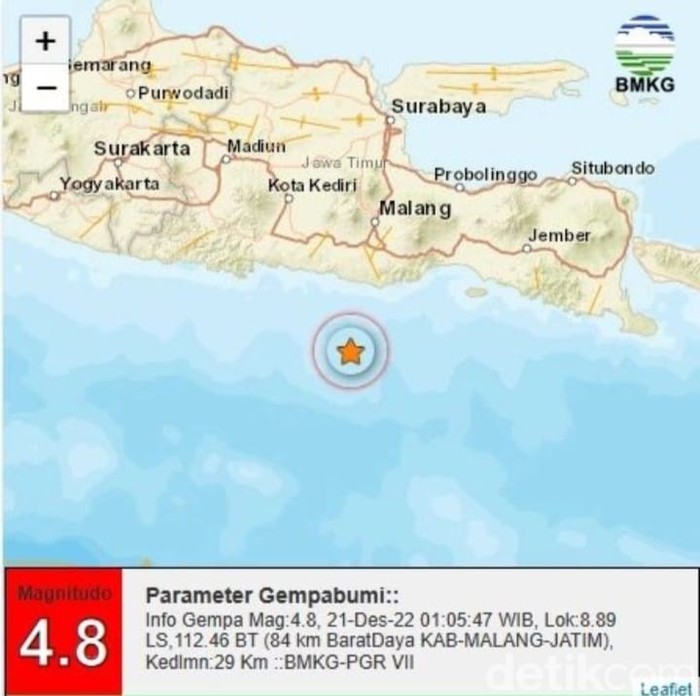 gempa malang m 4,8