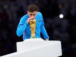 Julian Alvares menangi Piala Dunia 2022 dengan Argentina. Alvares menangi Liga Inggris bersama Man City di musim 2022/2023 dan 2023/2024 (Getty)