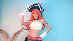 Kameaam Bikin Terbelalak Cosplay Jadi Boa Hancock dan Nami One Piece