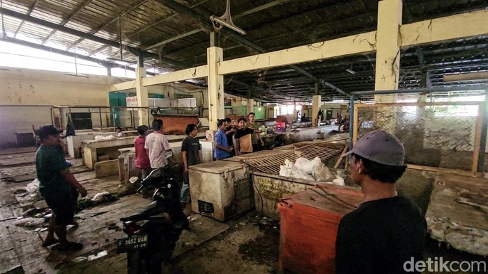 Lokasi baru para pedagang dinilai mirip gudang