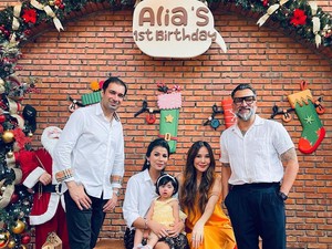 Meriah! Ultah Pertama Putri Melissa dan Rocky Soraya, Ada Doa Mendalam