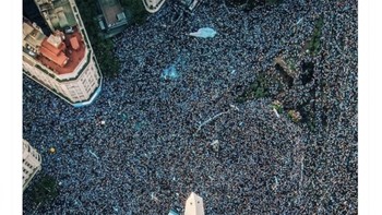 Beginilah cara untuk menyambut para pahlawan. Foto: Twitter