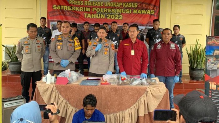 Pelaku begal yang bunuh siswa di Sumsel ditangkap. (Foto: Istimewa)