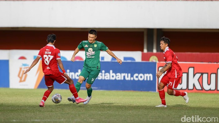 Pertandingan Persebaya vs Persis Solo berakhir 0-0 di Stadion Sultan Agung Bantul, Rabu (21/12/2022).