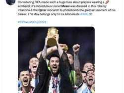Pro Kontra Panas Syekh Messi Pakai Jubah Arab