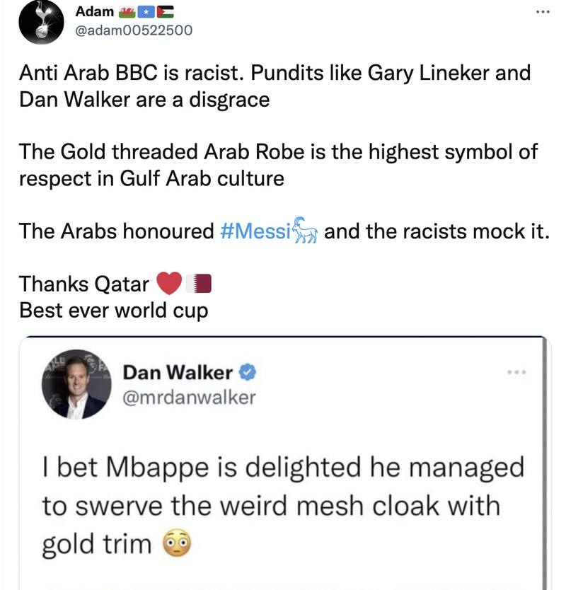 Reaksi netizen baju arab Messi