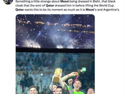 Pro Kontra Panas Syekh Messi Pakai Jubah Arab