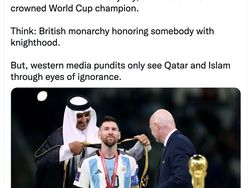 Pro Kontra Panas Syekh Messi Pakai Jubah Arab