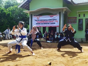 Lestarikan Kesenian, Relawan Ganjar Gelar Pentas Silat Kera Sakti