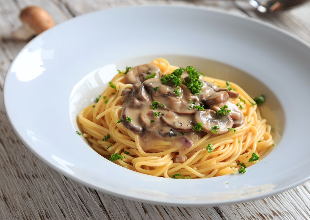 Resep Spaghetti Saus Jamur Champignon