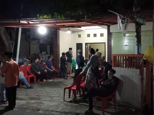 Suasana Rumah Duka Aminah Cendrakasih Mak Nyak Dipenuhi Pelayat
