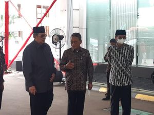 Tiba di Kementerian ESDM, SBY Melayat Eks Menteri ESDM Era Soeharto