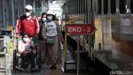 Suasana Stasiun Pasar Senen Pagi Ini, Mulai Dipadati Pemudik Nataru