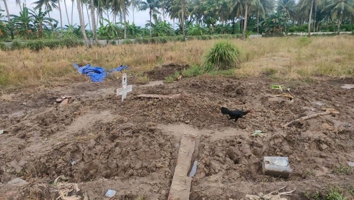 TPU COVID-19 di Pinrang yang akan digunakan sebagai pekuburan umum.