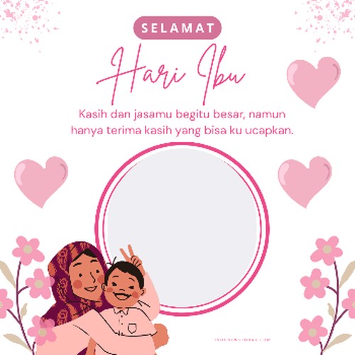 Twibbon Hari Ibu 2022.