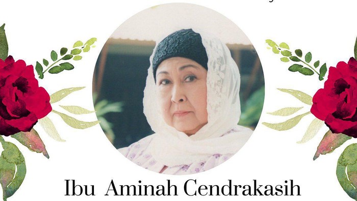 Aminah Cendrakasih meninggal dunia, Rabu (21/12/2022).