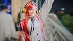 Gemas Maksimal! Andela Yuwono Cosplay Jadi Uta One Piece