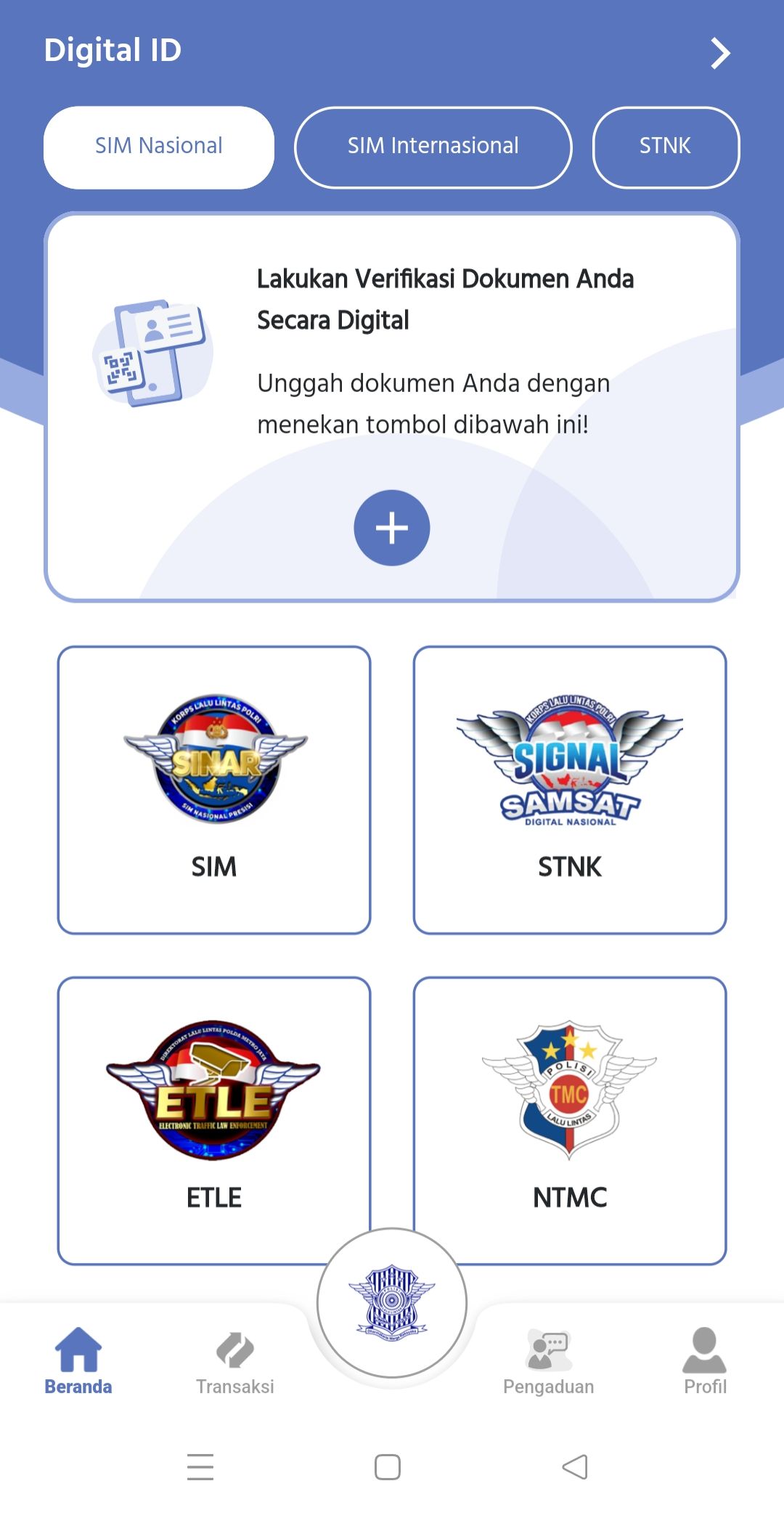 Aplikasi Digital Koorlantas Polri