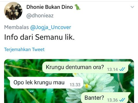 Cuitan warganet soal sumber suara dentuman misterius di Gunungkidul.