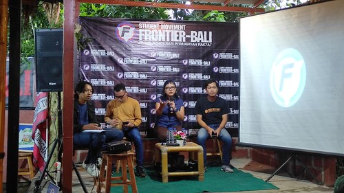 Diskusi KUHP baru oleh Frontier Bali di Denpasar, Kamis (22/12/2022). (I Wayan Sui Suadnyana/detikBali)