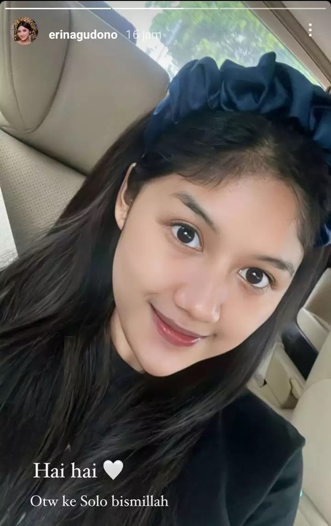 Semakin kesini penampilan Erina pun semakin mencuri perhatian. Menantu Jokowi itu disebut jadi semakin cantik. Bagaimana menurutmu? Foto: Instagram/@erinagudono