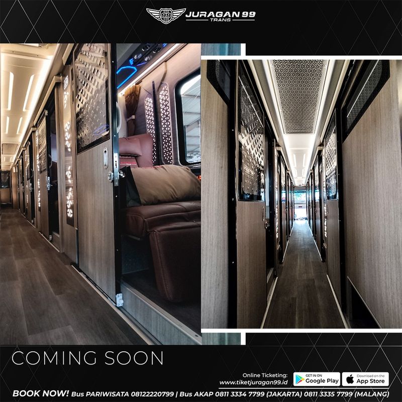 Format baru sleeper bus PO Juragan 99