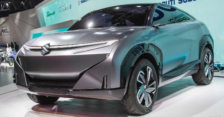 Ilustrasi mobil listrik Suzuki.