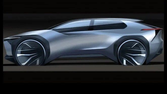 Ilustrasi mobil listrik Suzuki.