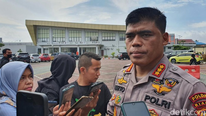 Kabid Humas Polda Riau Kombes Sunarto (Raja Adil Siregar/detik)