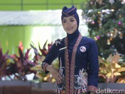 Potret Karya Terbaru Anne Avantie, Seragam Petugas Kereta Api Indonesia