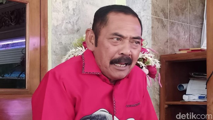 Ketua DPC PDIP Solo, FX Hadi Rudyatmo ditemui di kediamannya di Jebres Solo, Kamis (22/12/2022).