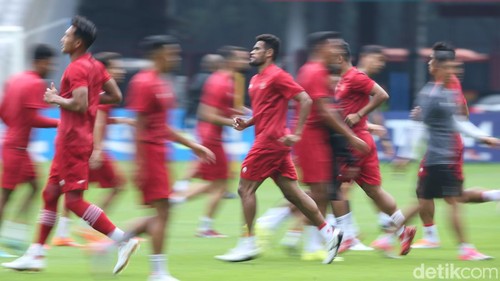 Timnas Indonesia mulai panaskan mesin jelang laga pertama Piala AFF 2022 besok melawan Kamboja di SUGBK.