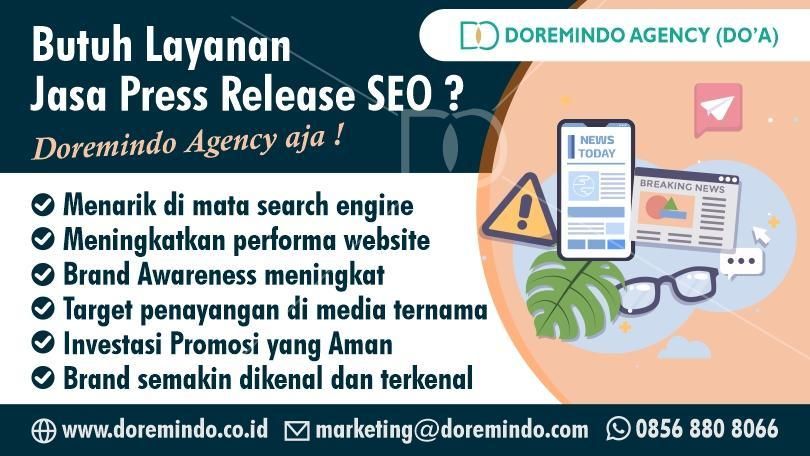 Layanan jasa press release SEO Doremindo