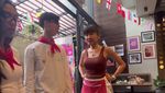 Magang Jadi Pelayan di Karens Diner, Lucinta Luna Lempar Burger Pakai Tenaga Dalam